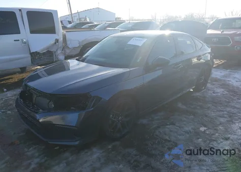 2023 Honda Civic Sport из США, поврежденный, VIN 2HGFE2F50PH529787